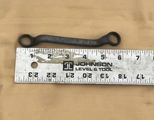 Fairmount 9725  Special 1/2”-7/16”Short Offset Box-End Wrench Rare Collectable.