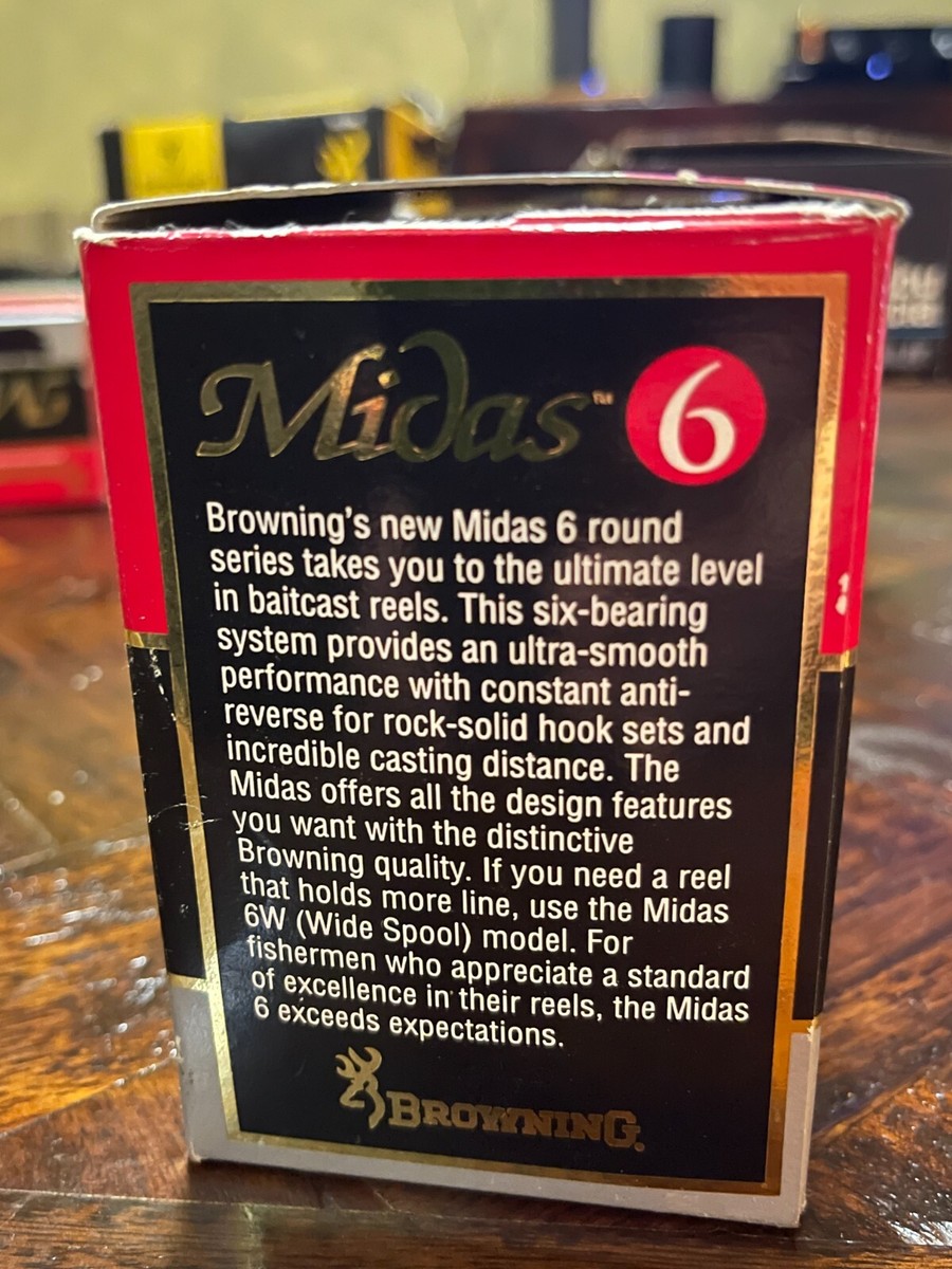 Browning Midas 6 Baitcast Reel | eBay