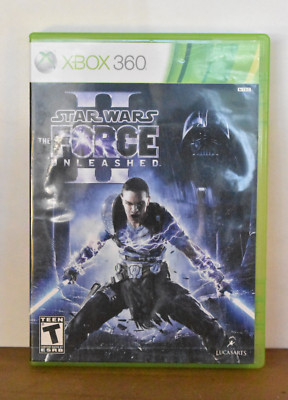Star Wars The Force Unleashed II 2 (Microsoft Xbox 360, 2010) Complete