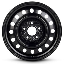 New Wheel For 2006-2010 Jeep Commander 17x7.5 Inch Steel Rim Painted Black