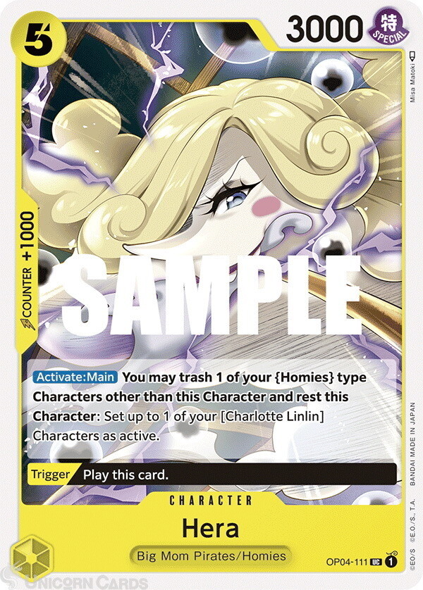 OP04-111 Hera :: Uncommon One Piece TCG Card
