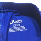 Asics Shorts Womens Size Large Blue Spandex Active Athletic Fitness Stretch