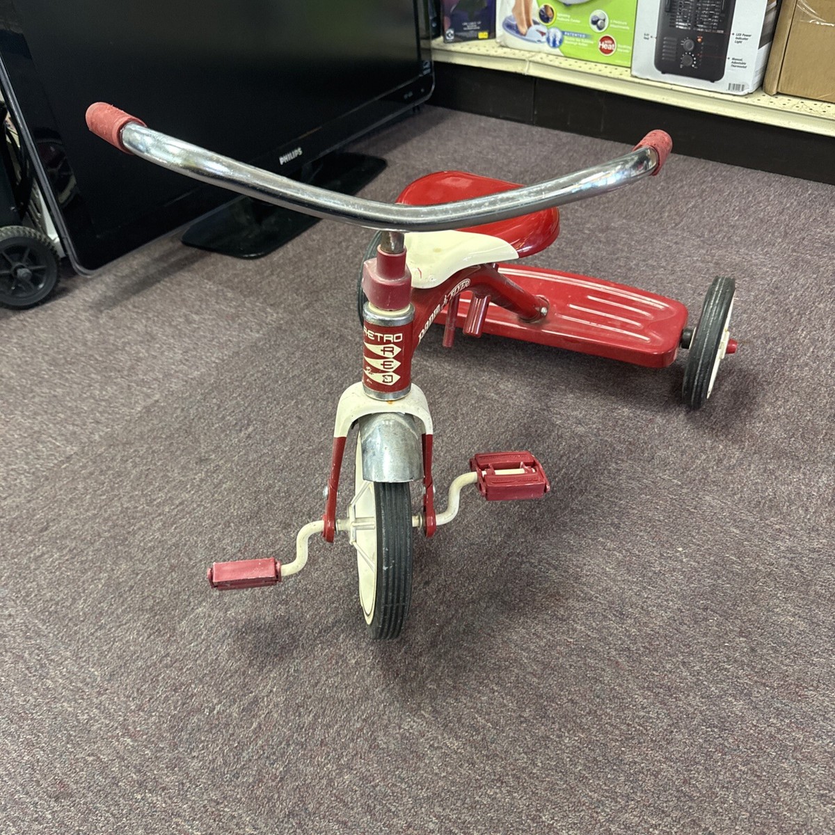VINTAGE RADIO FLYER TRICYCLE Model#34T Retro Red FREE SHIPPING | eBay