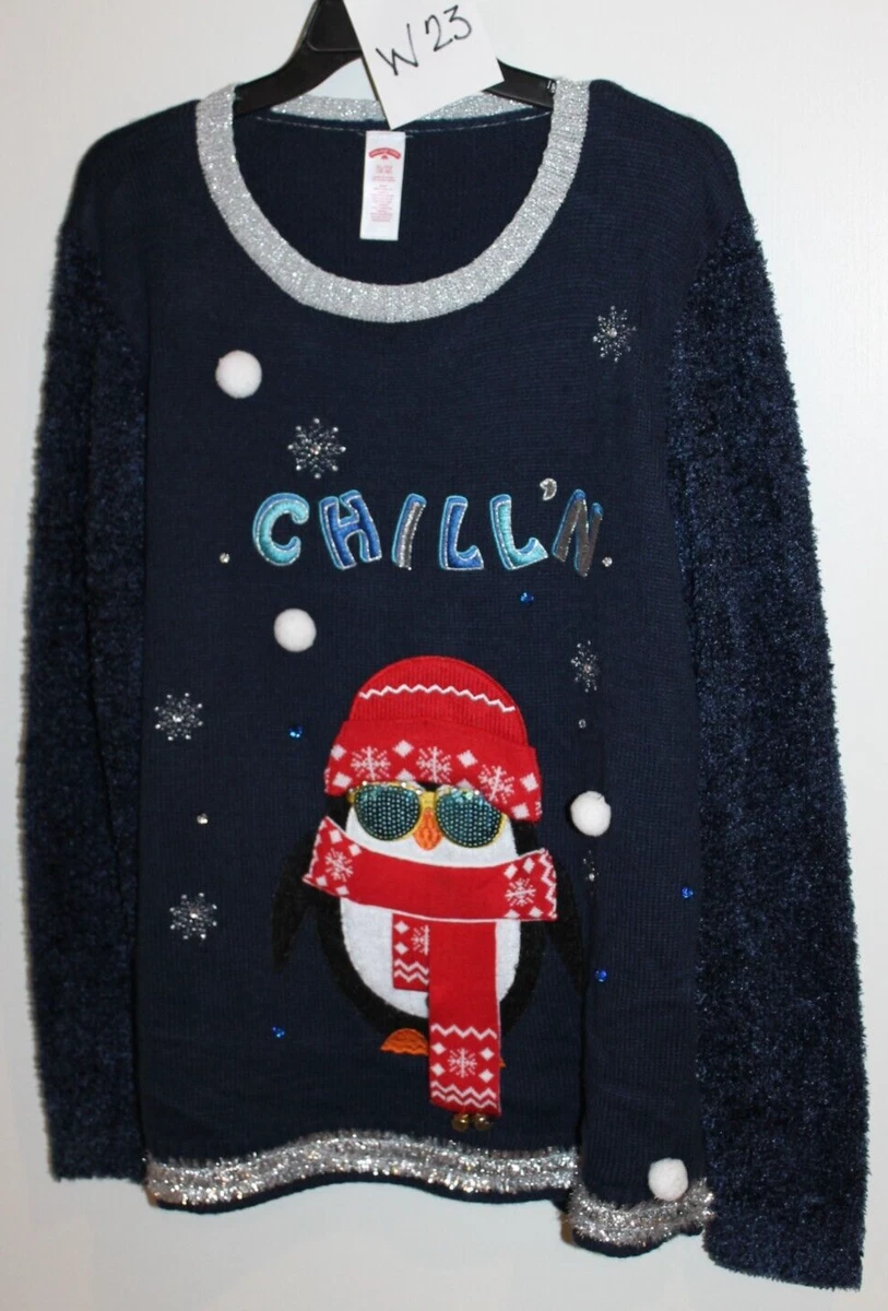 Embellished christmas jumper cheap