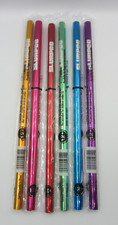 7 Eleven 7-11 Slurpee Straw Aluminum NEW Sealed Set of 6 Assorted Colors