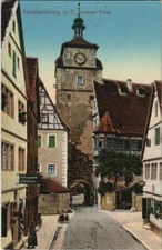 CPA AK Rothenburg- Weisser Turm GERMANY (1075736)