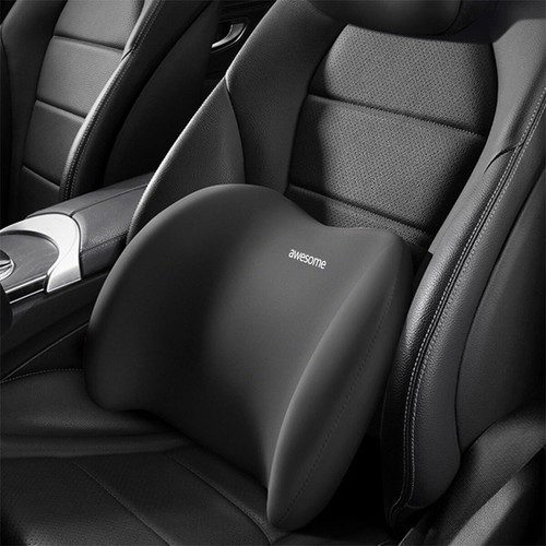 Memory Foam Car Neck Pillow Lumbar Back Support Car Headrest Cushion