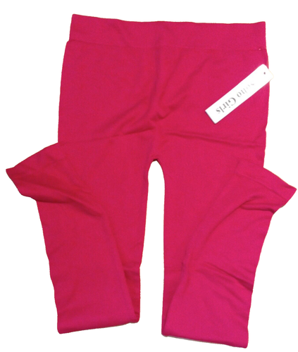 Leggings Rosa Caliente, Talla Única Cintura 25" - 34" Entrepierna 23" - Imagen 3 de 6