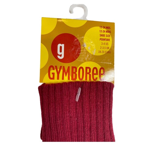 Lote de Calcetines Básicos Gymboree Vintage Bebé Niñas 12-24 Meses Rojo, Rosa Nuevo con Etiquetas - Imagen 7 de 8
