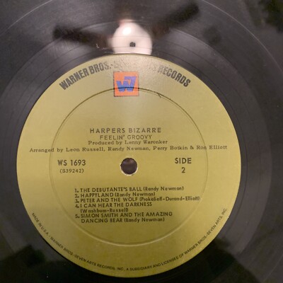 Harpers Bizarre - Feelin' Groovy -1967 Warner Bros. #W-1693 Mono