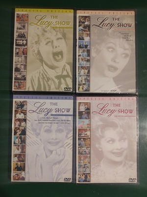Lot of 4 BRAND NEW The Lucy Show - Lost Episodes Marathon DVDs Lucille Ball