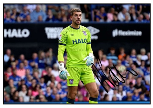 11542. Alex Palmer Signed Pictures A4 Prints Ipswich West Brom Luton Lincoln etc