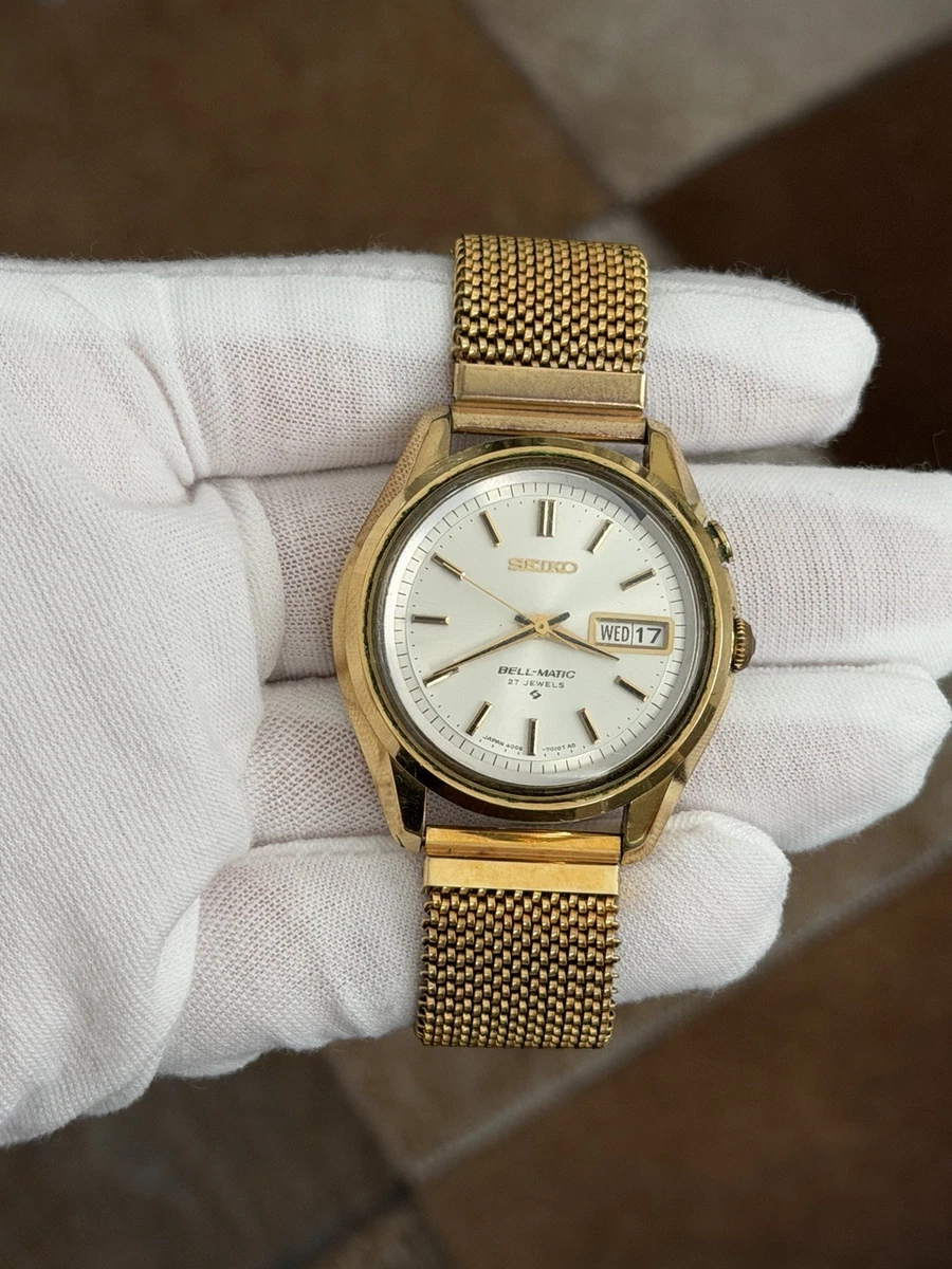 Seiko Bell-Matic Stainless Steel Case Mechanical (Automatic