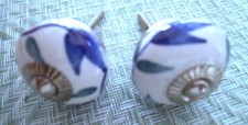 CABINET KNOBS CERAMIC TWO PIECES