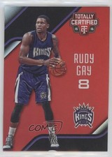 2015-16 Panini Totally Certified Mirror Red 121/149 Rudy Gay #7 a0s