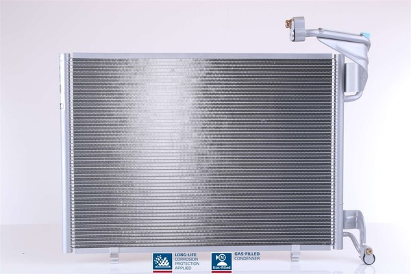 Kondensator Klimaanlage Nissens 940285 FüR Fiesta Ford CCN CB1 MAX JK Aluminium-image