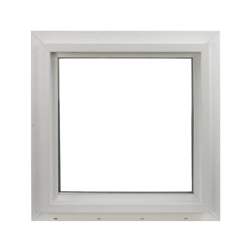 Finestra Doppio Pannello 16" x 16" Quadrata Vinile Bianco, Riempita di Argon, Vetro Low-E - Foto 2 di 4