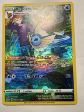 Vaporeon TG02/TG30 Swsh09: Brilliant Stars Trainer Gallery Holo