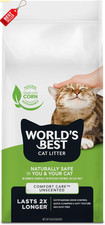 Cat Litter 8lb Unscented Flushable Quick Clumping 99 Dust Free - US