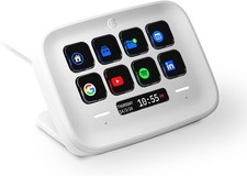 Elgato Stream Deck Neo   8 Customizable Keys, 2 Touch Points, Speed Through Ta