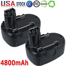 2Pack 18V 18 Volt 4.8Ah Battery For WA3152 WA3127 WG150 WG152 Cordless For Worx