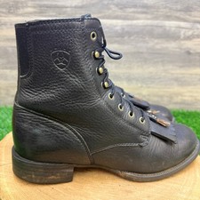 ARIAT Botas Western Sin Bridas Para Mujer, Marrón Desteñido