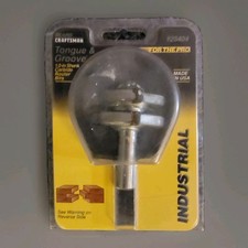 Craftsman Industrial 925404 Tongue & Groove 1/2" Shank Carbide Router Bit USA