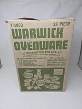 Warwick Ovenware 38 Piece Ovenware Set With Original Box Packaging Warwick Ovenware 38 Piece Ovenware Set With Original Box Packaging - Image 1