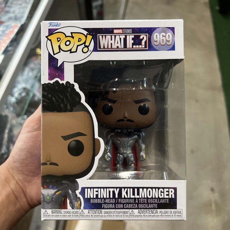 Funko Pop! Marvel What If...? Infinity Killmonger #969 Vinyl Figure