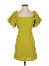 Boohoo Women Green Casual Dress 0