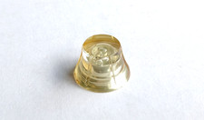 1960's Harmony / Silvertone Amber Mini Guitar Knob fits D Shaft Potentiometer