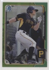 2015 Bowman Chrome Prospects Green Refractor 14/99 Austin Meadows #BCP126 7ka
