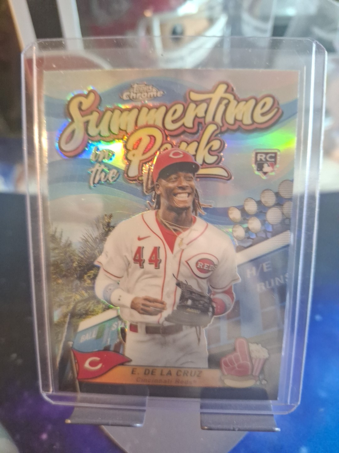 2024 Topps Chrome - Summertime in the Park Elly De La Cruz #SITP-4 (RC)