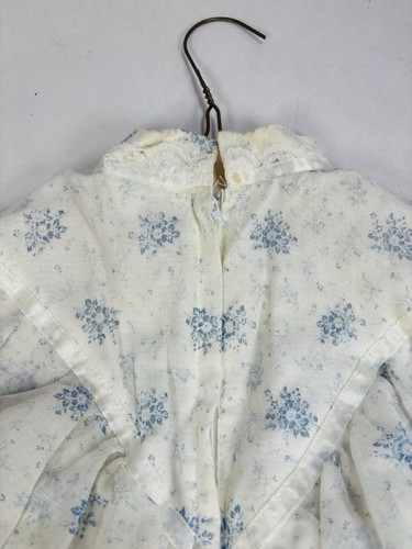Vintage Union Made Prairie Kleid Größe 5-6 blau geblümt - Bild 13 von 13