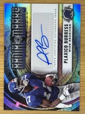 2024 Topps Resurgence Plaxico Burress Radial Marks Autograph Auto Giants