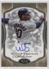 2020 Topps Tier One Tier One Auto 119/150 Willson Contreras #T1A-WC Auto 0s5s