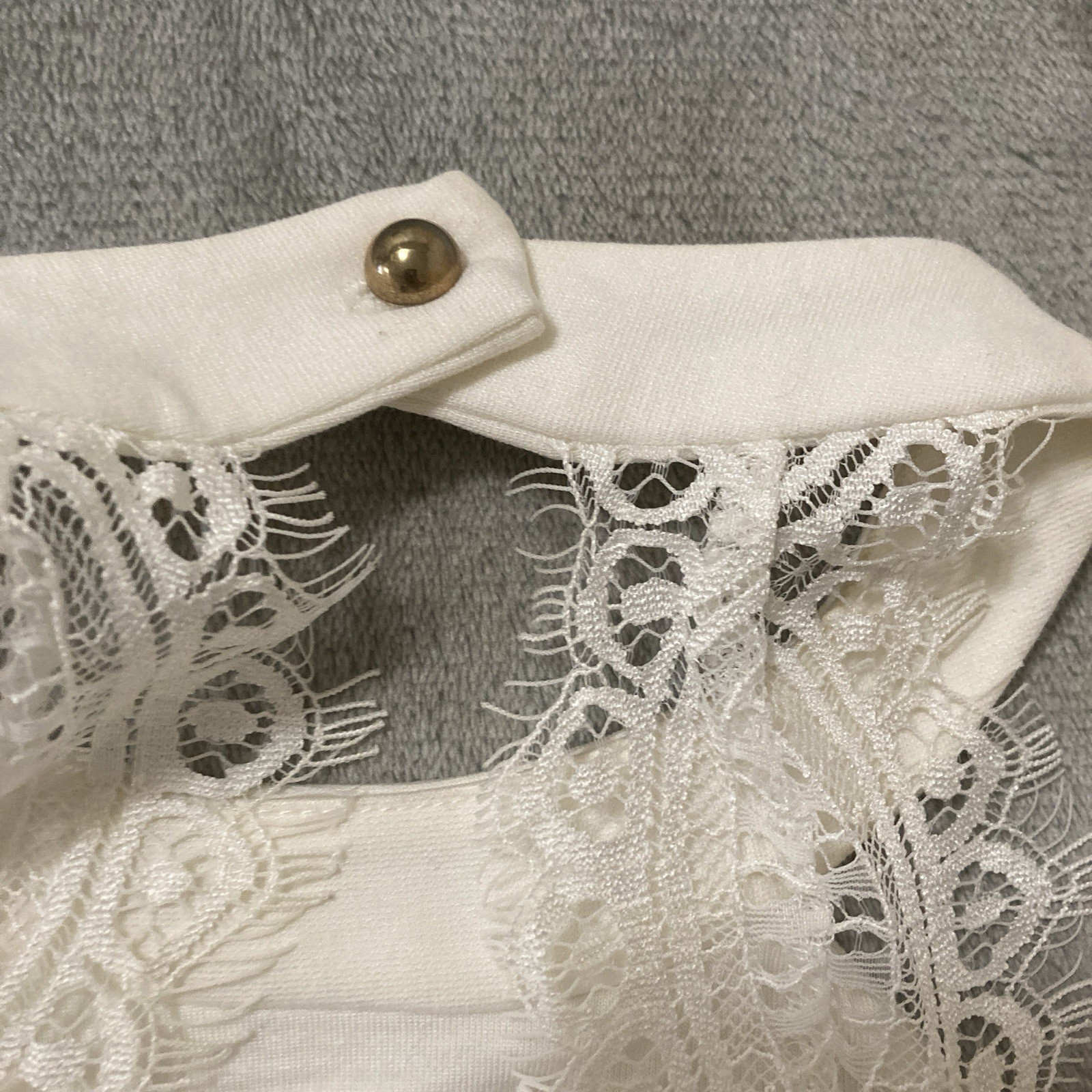 Lulus Mini Dress Endlessly Alluring White Lace Bo… - image 8