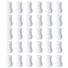 30pcs Blind Pull Cord Knobs Cord Tassels Window Blinds White Cord Knobs Plast...