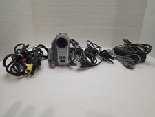 Sony Handycam DCR-HC21 MiniDV Camcorder 20x Zoom  AC/AV/USB Cables  No Battery