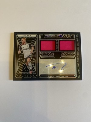 23-24 Panini Obsidian Harrison Reed Patch Auto /99 Fulham