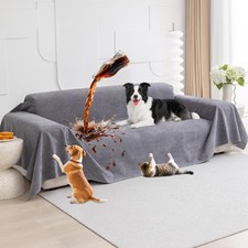 100 Double-Sided Waterproof Dog Sofa Cover - Anti-Slip, Leakproof Couch Cove...