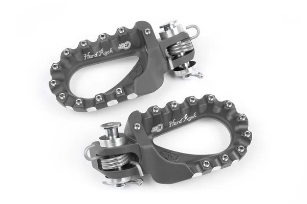S3 Hard Rock Enduro FußRasten Aluminium Titan FüR Husqvarna TC 50 2017-23-image
