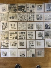 Large Lot Of 35 Close To My Heart Stamps