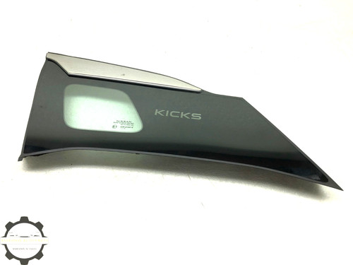 2025-2026 NISSAN KICKS RIGHT PASSENGER REAR QUARTER WINDOW GLASS OEM