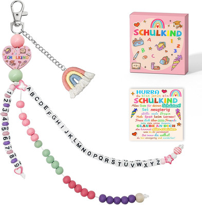Schultüte Füllung, Rechenkette Geschenk Einschulung Mädchen, Füllung Schultüte,