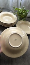 Rachel Ray Cucina Pasta Bowls Rimmed Butter Cream 9.5 VERY NICE Italiancore