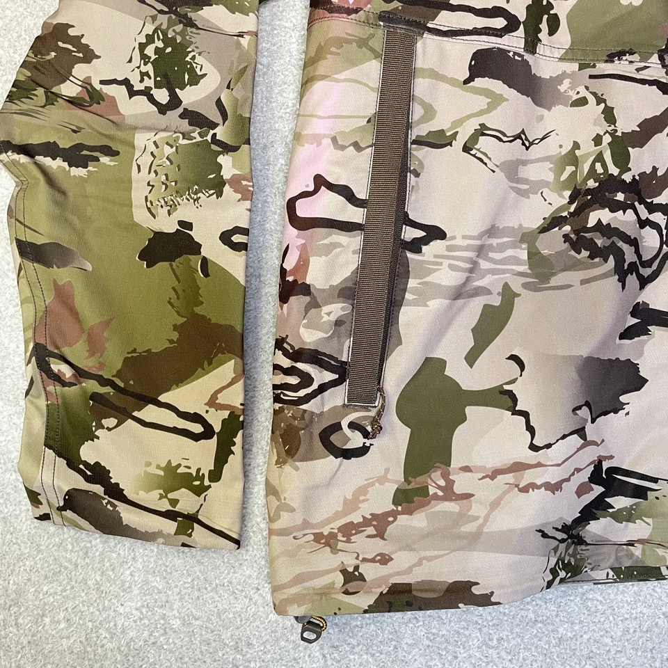 Under Armour Ridge Reaper Pink Camo Jacket Women's XL Full Zip Hooded - Image 4 of 4