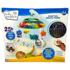 Rare 2011 Baby Einstein Sweet Sea Dreams Mobile Crib Soother New Open Box