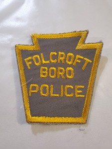 Obsolete Folcroft Borough Police Department, Pennsylvania