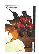 TIM DRAKE  ROBIN  1  Jorge Jimenez CARDSTOCK Variant  1st App SPARROW   2022  DC